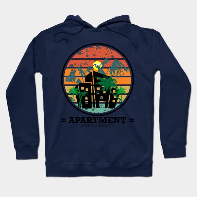 apartment Hoodie by CreativeIkbar Prints